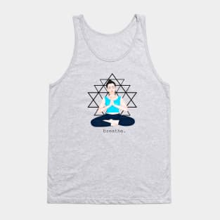 triangles. breathe Tank Top